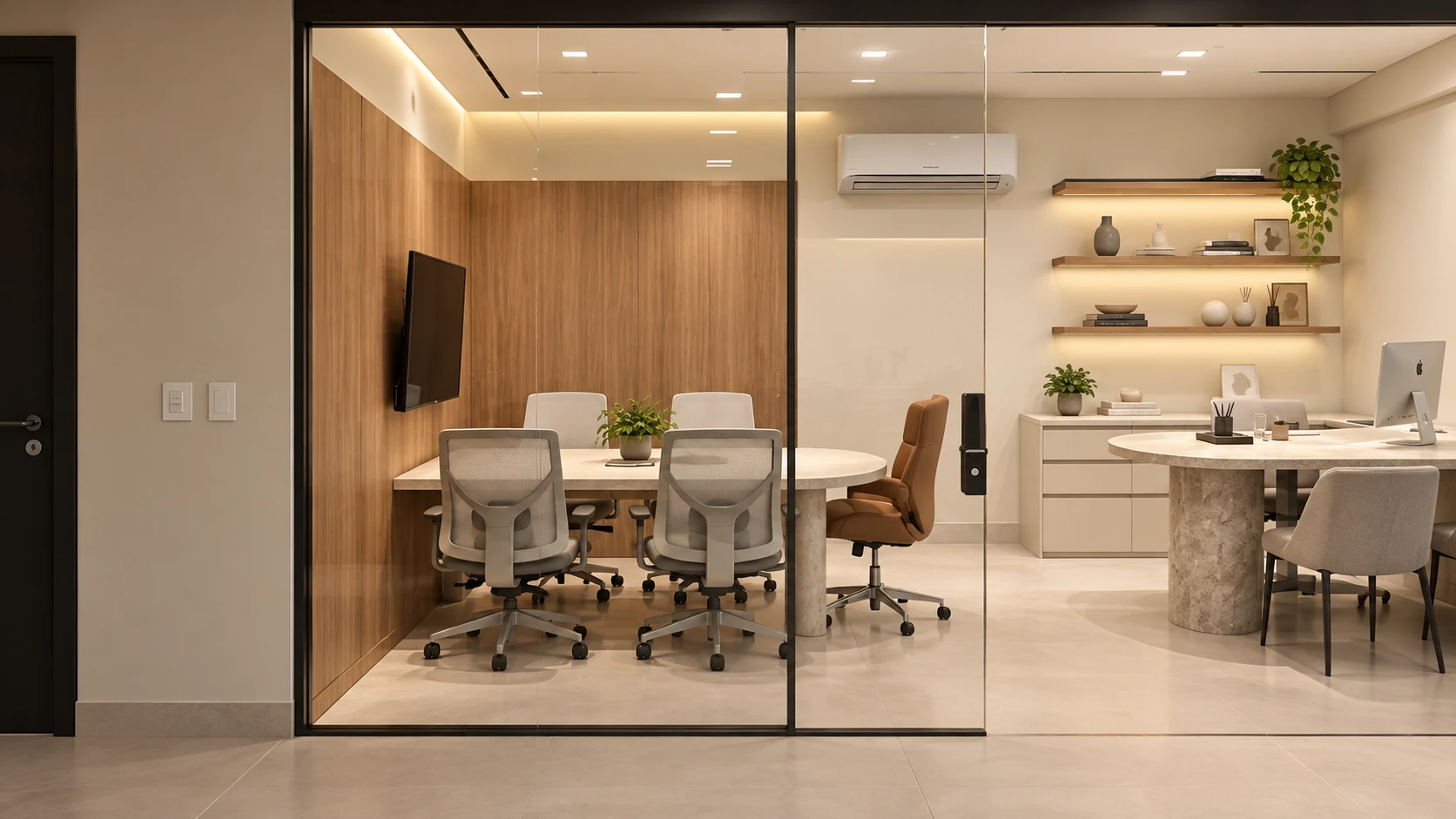 Painéis e interiores